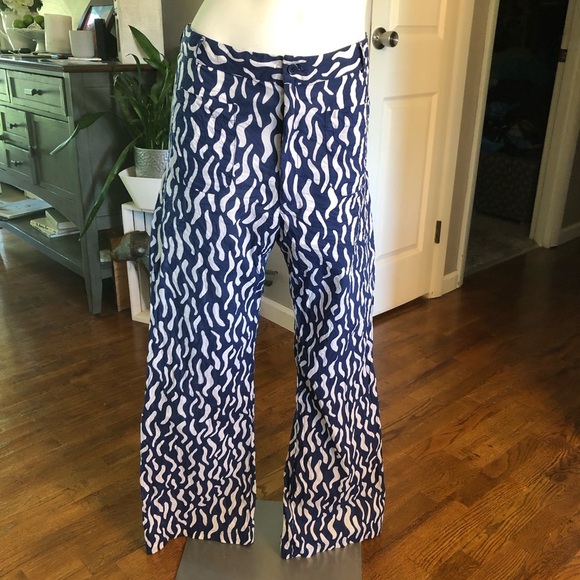Zara 100% cotton patterned pants - Picture 1 of 4
